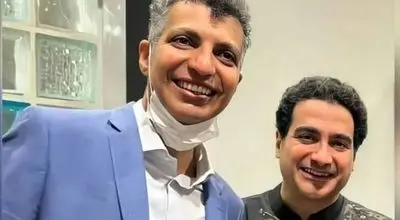 لحظاتی جالب از حضور عادل فردوسی‌پور در رونمایی از آخرین آلبوم استاد محمدرضا شجریان+فیلم