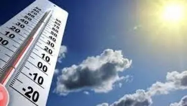 افزایش نسبی دما در مناطق مختلف ایران