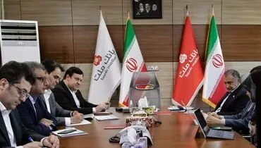 نشست مشترک مدیرعامل بانک ملت و رییس دانشگاه صنعتی شریف با موضوع حمایت از تولیدات علمی و فناورانه