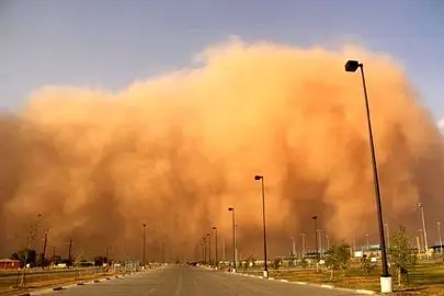 غرب و جنوب تهران در معرض بادهای شدید و گردوخاک