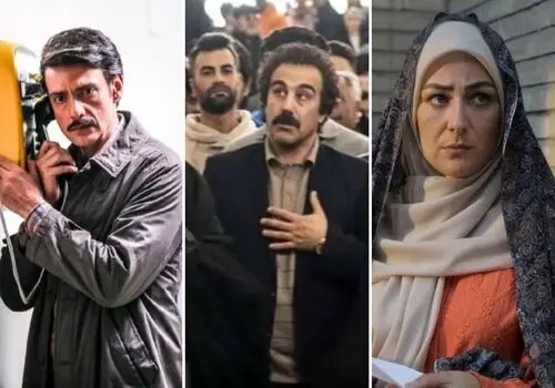 متین ستوده در مراسم تجلیل از عوامل سریال ذهن زیبا