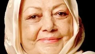چهره «حمیده خیرآبادی» وقتی ۴۸ ساله بود