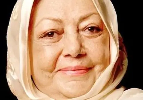 چهره «حمیده خیرآبادی» وقتی ۴۸ ساله بود