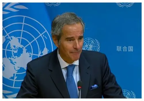 گروسی: بیشتر ذخایر اورانیوم ایران هنوز در مجتمع غنی‌سازی اتمی اصفهان است