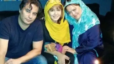 تصویر ناب خواهرانه پریا قاسمخانی با خواهرش با اختلاف سنی ۳۰ سال!