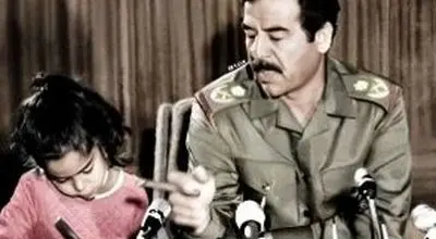 ویدئوی کمیاب از رقصیدن دختر صدام حسین