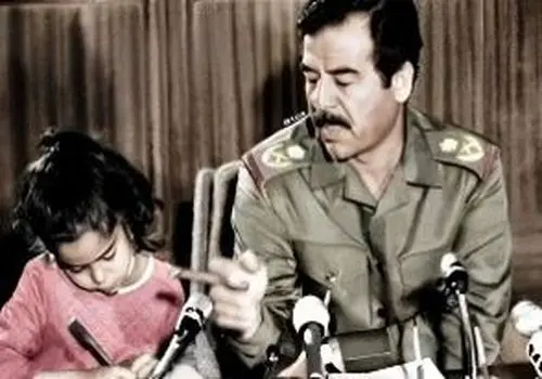 ویدئوی کمیاب از رقصیدن دختر صدام حسین