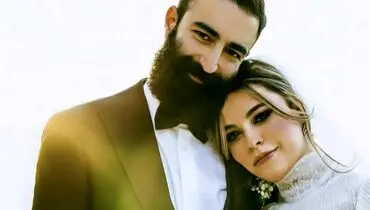 عاشقانه شیدا خلیق و کیوان ساکت‌اف کنار دریا!