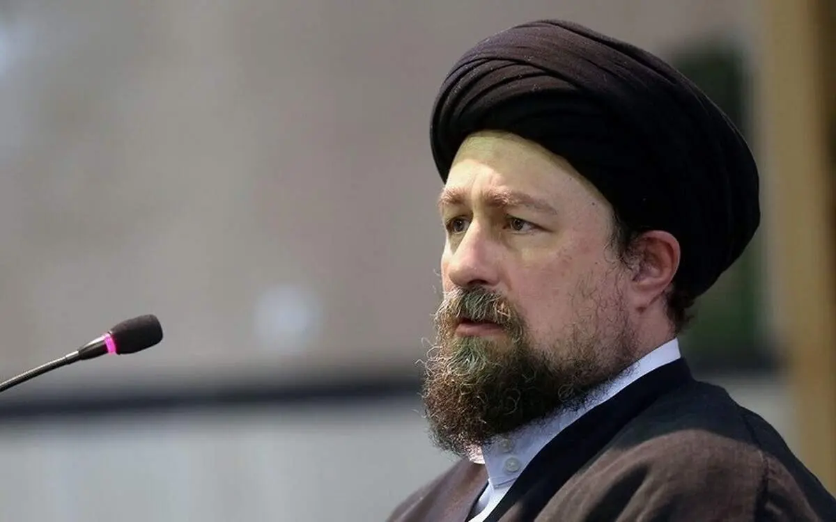 صحبت های خاتمی و ناطق نوری که باعث خنده سید حسن خمینی شد + عکس