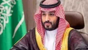 بن‌سلمان با جلیقه ضدگلوله در مدینه منوره