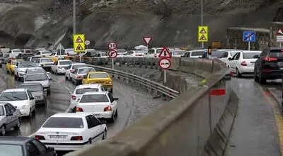 جاده چالوس از ساعت ۱۶ امروز یک‌طرفه می‌شود