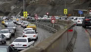 جاده چالوس از ساعت ۱۶ امروز یک‌طرفه می‌شود