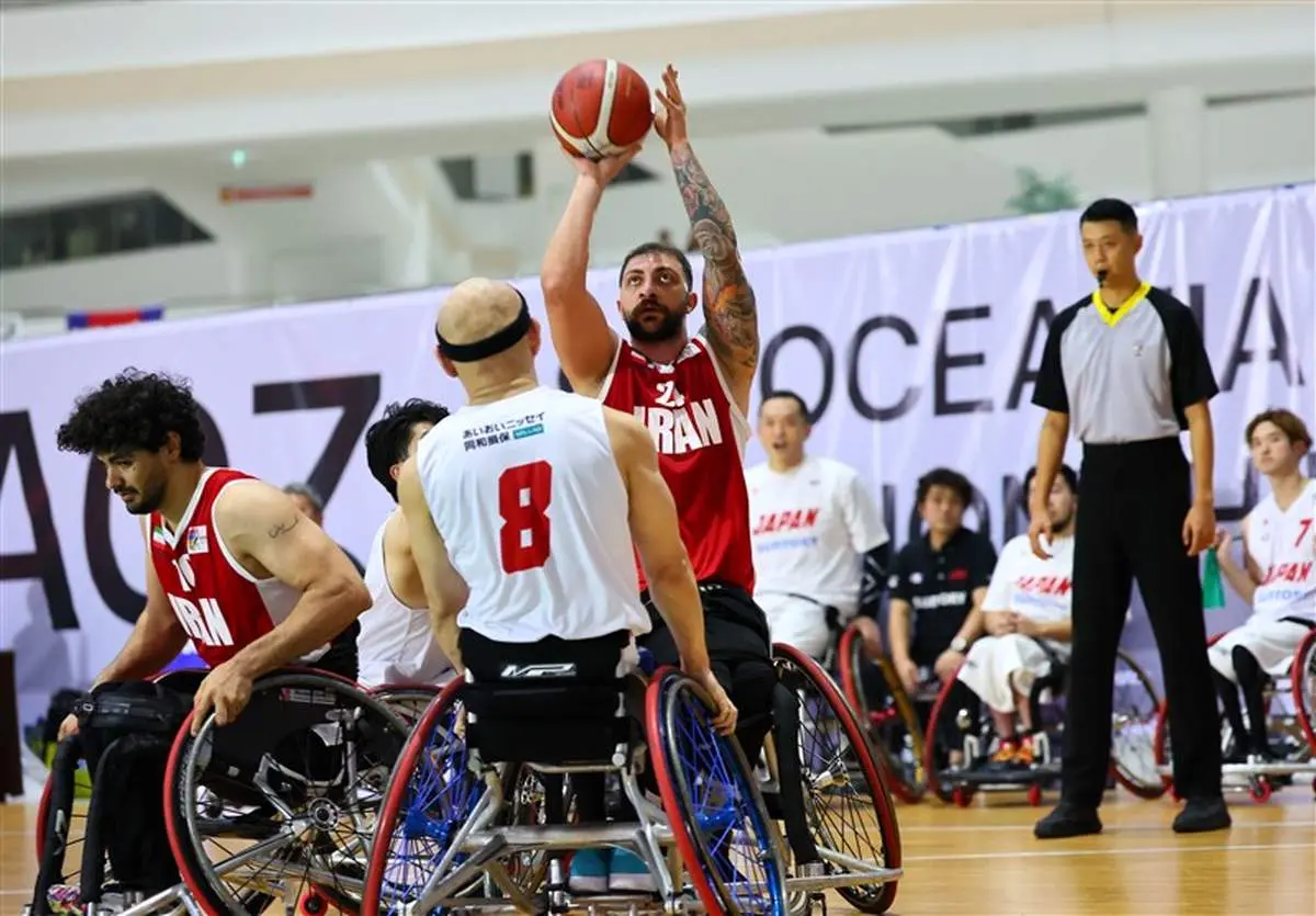 بسکتبال با ویلچر قهرمانی آسیا| برتری تیم مردان و بانوان ایران مقابل حریفان