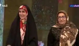 تشکر مجری روی آنتن زنده شبکه سه از مادرش/ویدیو 