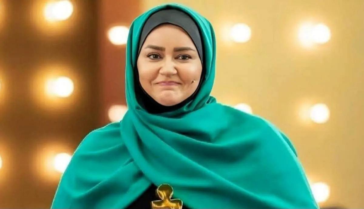 حضور یک سلبریتی بین نیروهای هلال احمر/عکس