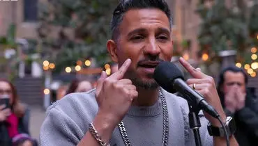 گریه‌های بی‌امان کامیار(گروه بلک کتس) پس از فوت پدرش/ ویدئو