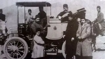 نخستین خودروی وارداتی به ایران در زمان مظفرالدین شاه+ عکس