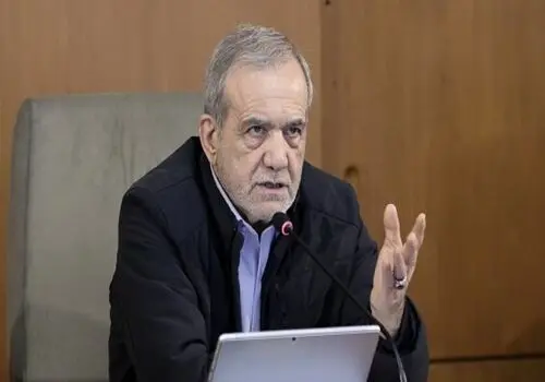 پزشکیان: به خاطر من چراغ‌ها را خاموش کنید