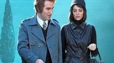 عکس یادگاری خسرو و شیرینِ تاسیان در پشت‌صحنه