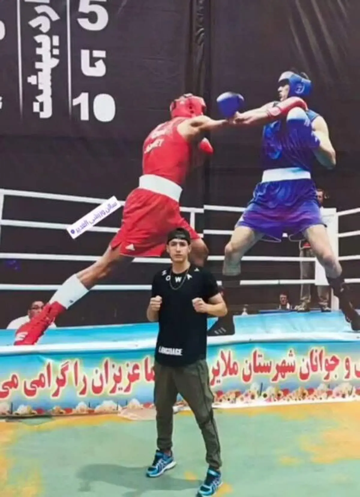 خبر تلخ درگذشت بوکسور جوان ملایری 
