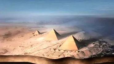 کشف شهری بزرگ در زیر اهرام مصر+عکس