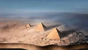 کشف شهری بزرگ در زیر اهرام مصر+عکس