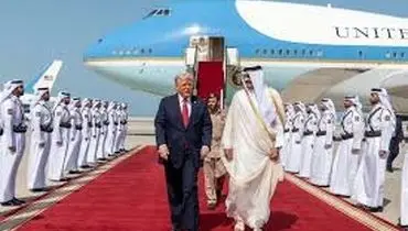 توصیف خاص ترامپ ازخانه رویایی امیر قطر+ فیلم