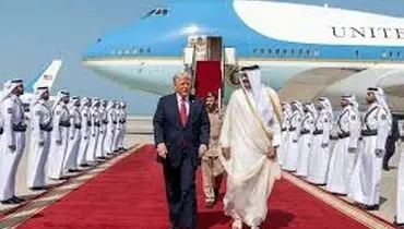 توصیف خاص ترامپ ازخانه رویایی امیر قطر+ فیلم