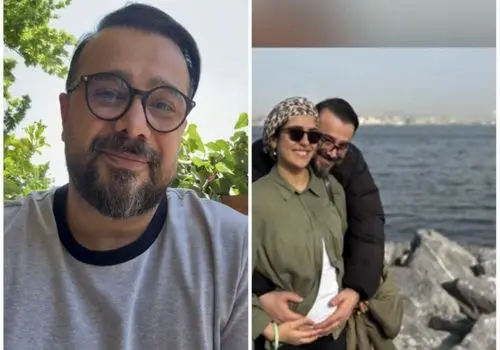 ابراز عشق سپند امیرسلیمانی در اولین سالگرد ازدواج!