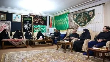 دیدار رئیس جمهور منتخب با خانواده شهید سلیمانی
