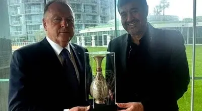 ملاقات رئیس فدراسیون جهانی جودو با دنیامالی 