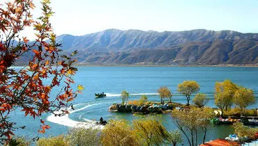این سد زیبای ایران سرازیر شد