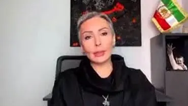 بازیگر فراری در نقش سخنگوی جنگ؛ حمایت از حمله نظامی و حمله به مخالفان+فیلم