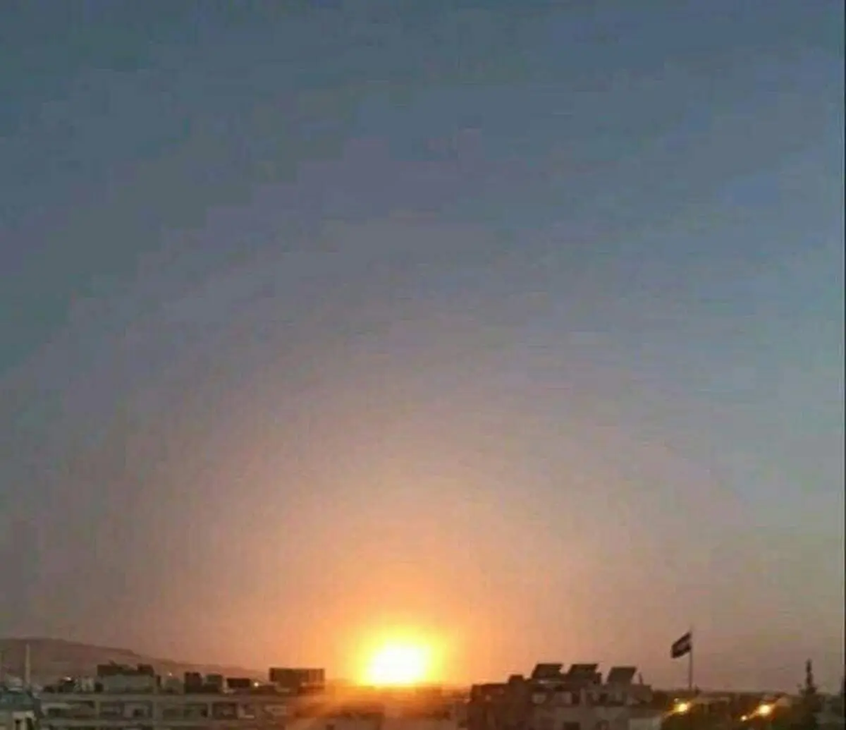 حمله اسرائیل به حمص و حماه در سوریه
