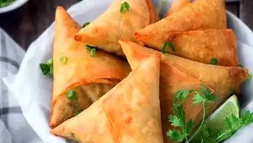 سمبوسه گیاهی بدون روغن ؛ انتخاب سالم این روزها
