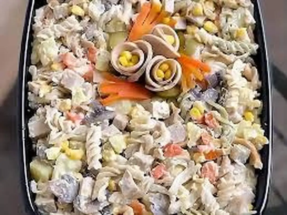 طرز تهیه سالاد ماکارونی ایتالیایی خوشمزه و مجلسی
