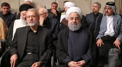 پیام تسلیت حسن روحانی در پی شهادت علی لاریجانی و فرزندش