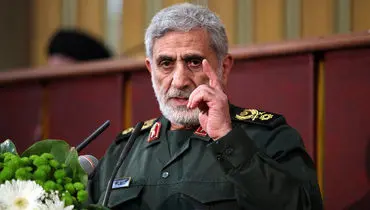 سردار قاآنی: مجازات سخت در انتظار عاملان جنایات لبنان است

