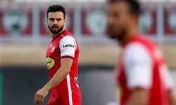 بدن آماده سروش رفیعی در تمرینات پرسپولیس