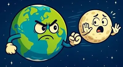 دور شدن ماه از زمین حقیقت دارد!