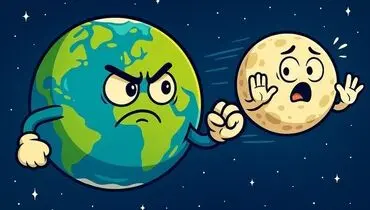 دور شدن ماه از زمین حقیقت دارد!