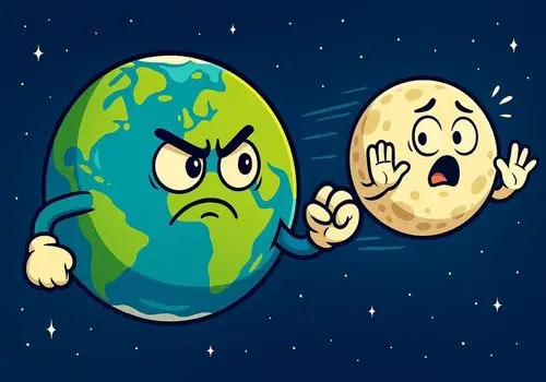 دور شدن ماه از زمین حقیقت دارد!