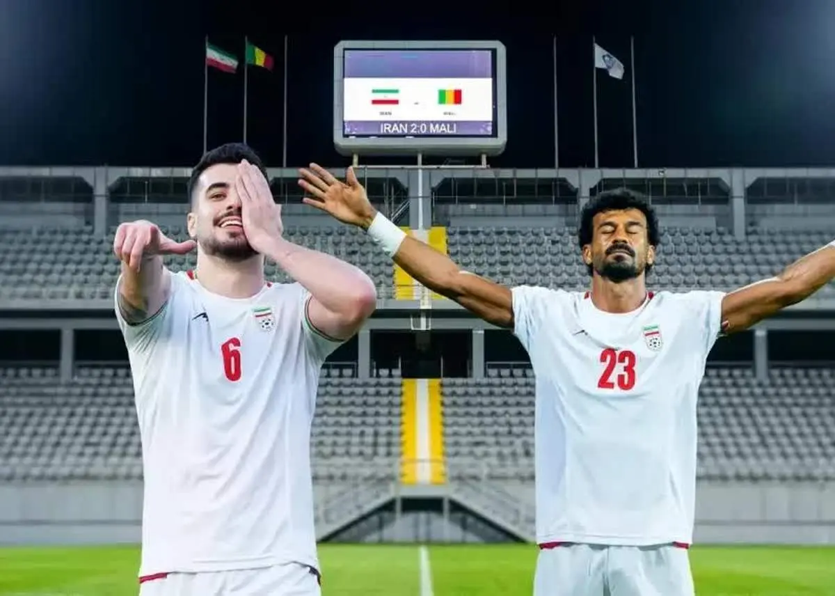 ایران 2 - مالی 0: پیش به سوی جام جهانی