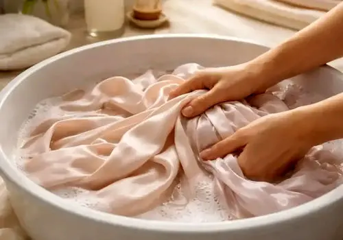 روش‌های اصولی شستشوی ملحفه ابریشمی در منزل

