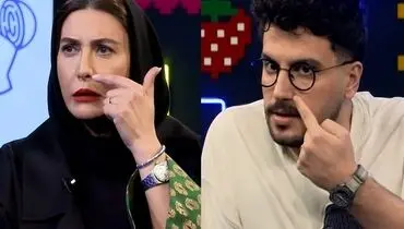 لحظه رانندگی فریبا نادری با ماشین ائوردی/ویدیو