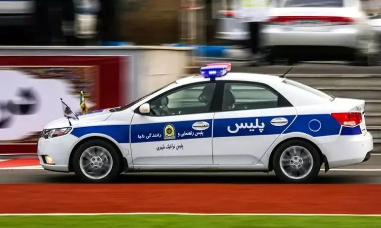 کار متفاوت پلیس بعد از تصادف + فیلم