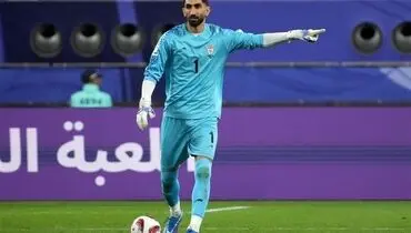 عکس عجیب علیرضا بیرانوند از خودش در تمرین امروز پرسپولیس!