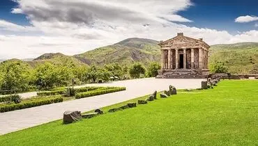 تصاویری جالب از معبد باستانی گارنی در ارمنستان