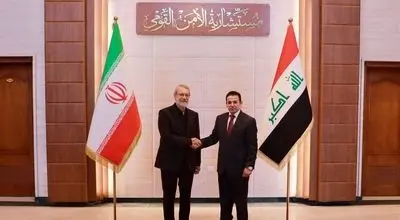 دیدار الاعرجی با لاریجانی:  بغداد از هرگونه نقض امنیتی جلوگیری می‌کند