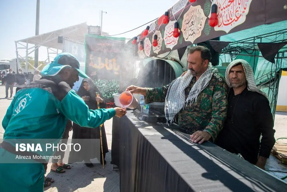 مرز ‎چذابه در آستانه ‎اربعین حسینی / گزارش تصویری